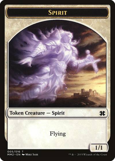 Spirit TMM2-5 Modern Masters 2015 Tokens Magic card