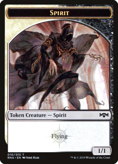 Spirit TRNA-10 Ravnica Allegiance Tokens Magic card