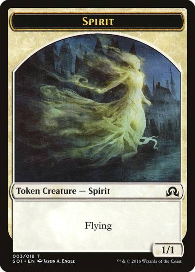 Spirit TSOI-3 Shadows over Innistrad Tokens Magic card