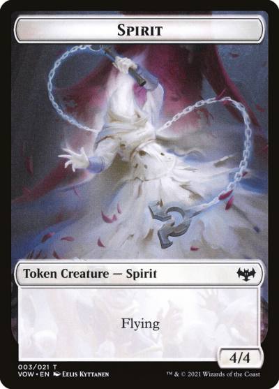 Spirit TVOW-3 Innistrad: Crimson Vow Tokens Magic card