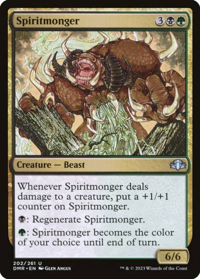 Spiritmonger DMR-202 Dominaria Remastered Magic card