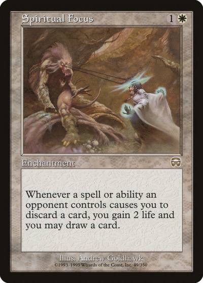 Spiritual Focus MMQ-49 Mercadian Masques Magic card