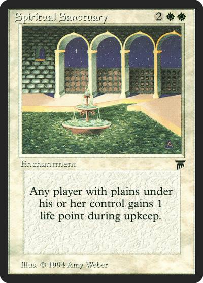 Spiritual Sanctuary LEG-38 Legends Magic card