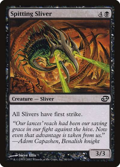 Spitting Sliver PLC-80 Planar Chaos Magic card