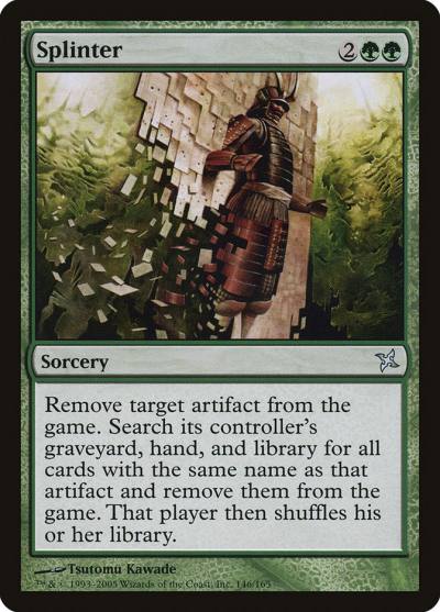 Splinter BOK-146 Betrayers of Kamigawa Magic card