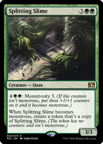 Splitting Slime PZ2-34 Treasure Chest Magic card
