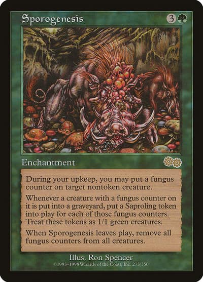 Sporogenesis USG-273 Urza's Saga Magic card