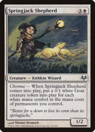 Springjack Shepherd EVE-15 Eventide Magic card