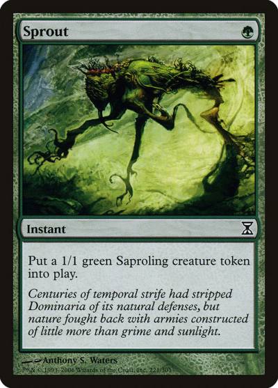 Sprout TSP-221 Time Spiral Magic card