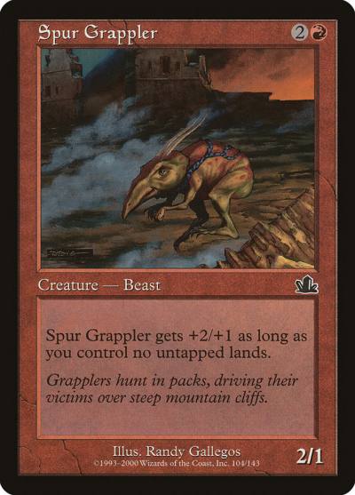 Spur Grappler 104 Prophecy Magic card