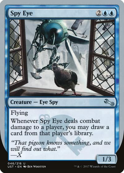 Spy Eye UST-46 Unstable Magic card
