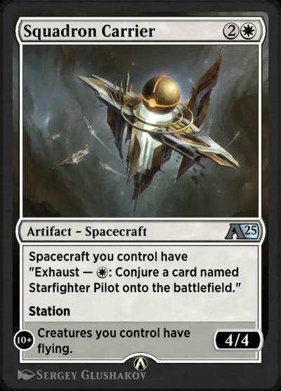 Squadron Carrier YEOE-2 Alchemy: Edge of Eternities Magic card