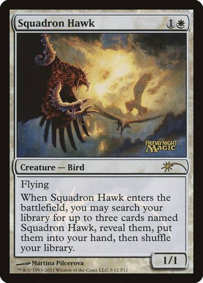 Squadron Hawk F11-5 Friday Night Magic 2011 Magic card