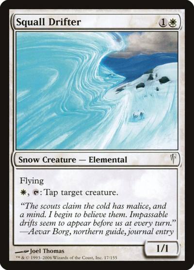 Squall Drifter CSP-17 Coldsnap Magic card