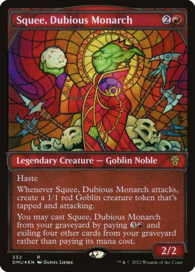 Squee, Dubious Monarch DMU-332 Dominaria United Magic card