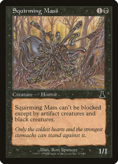 Squirming Mass 73 Urza's Destiny Magic card