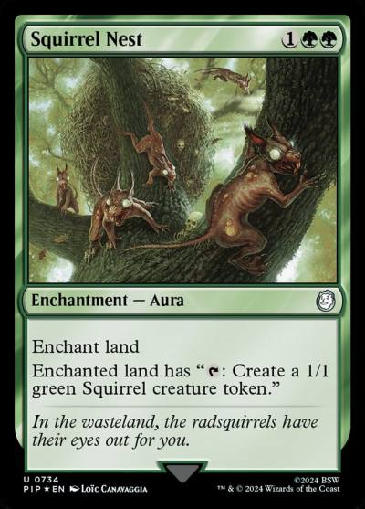 Squirrel Nest PIP-734 Fallout Magic card