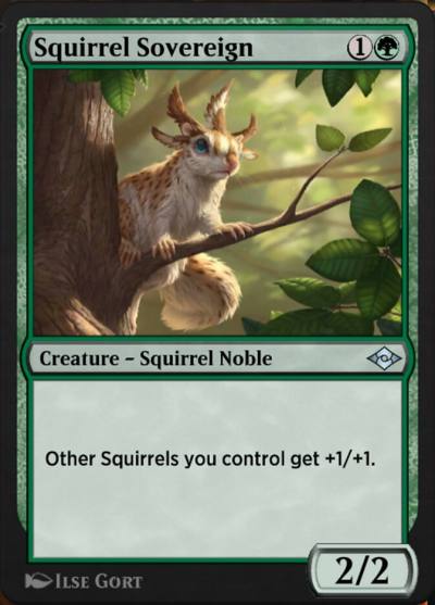 Squirrel Sovereign J21-646 Jumpstart: Historic Horizons Magic card