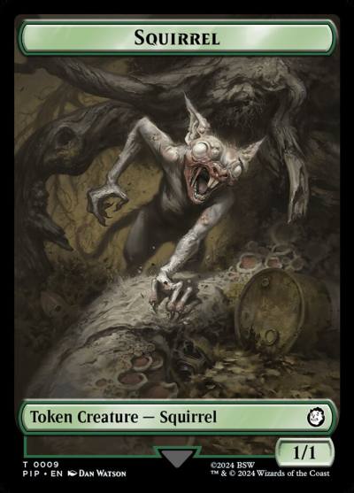 Squirrel TPIP-9 Fallout Tokens Magic card