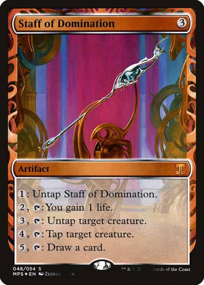 Staff of Domination MPS-48 Kaladesh Inventions Magic card