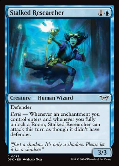 Stalked Researcher 73 Duskmourn: House of Horror Magic card