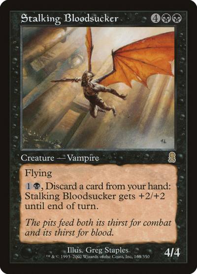 Stalking Bloodsucker 163 Odyssey Magic card