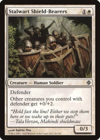 Stalwart Shield-Bearers ROE-46 Rise of the Eldrazi Magic card