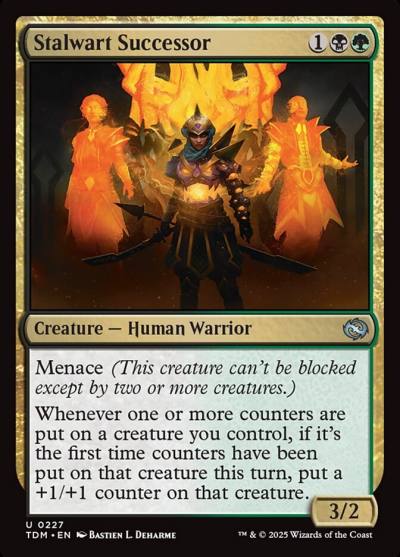 Stalwart Successor 227 Tarkir: Dragonstorm Magic card