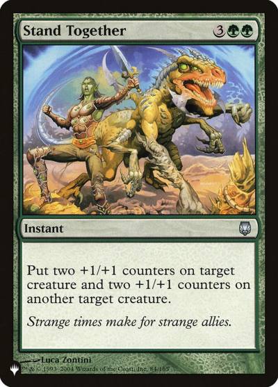 Stand Together PLST-DST-84 The List Magic card