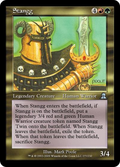 Stangg ME3-177 Masters Edition III Magic card