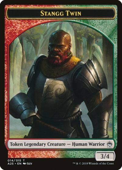 Stangg Twin TA25-14 Masters 25 Tokens Magic card