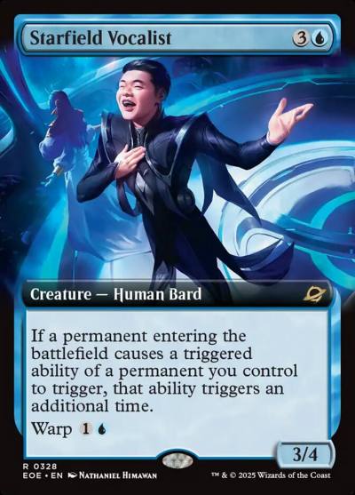 Starfield Vocalist EOE-328 Edge of Eternities Magic card