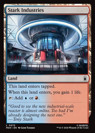 Stark Industries MSH-272 Marvel Super Heroes Magic card