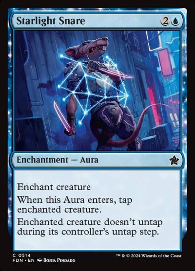 Starlight Snare FDN-514 Foundations Magic card