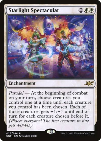 Starlight Spectacular UNF-28 Unfinity Magic card