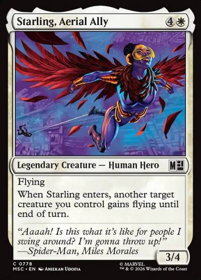 Starling, Aerial Ally