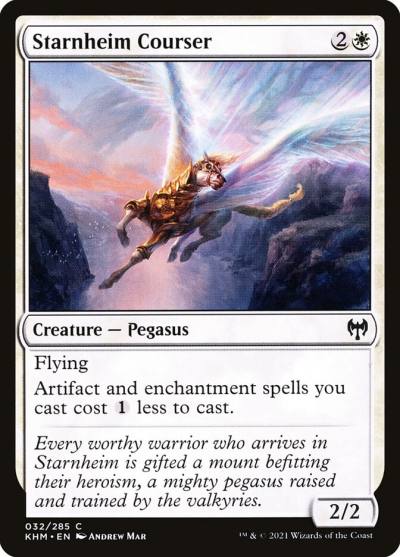 Starnheim Courser KHM-32 Kaldheim Magic card