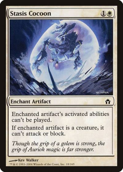 Stasis Cocoon 5DN-18 Fifth Dawn Magic card