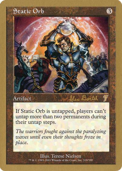 Static Orb WC01-AB319 World Championship Decks 2001 Magic card