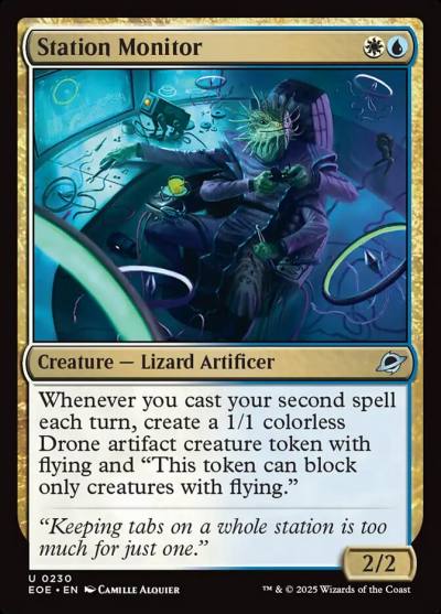 Station Monitor EOE-230 Edge of Eternities Magic card