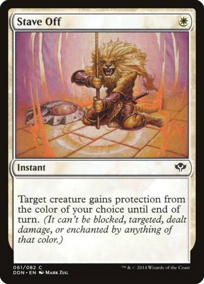 Stave Off DDN-61 Duel Decks: Speed vs. Cunning Magic card