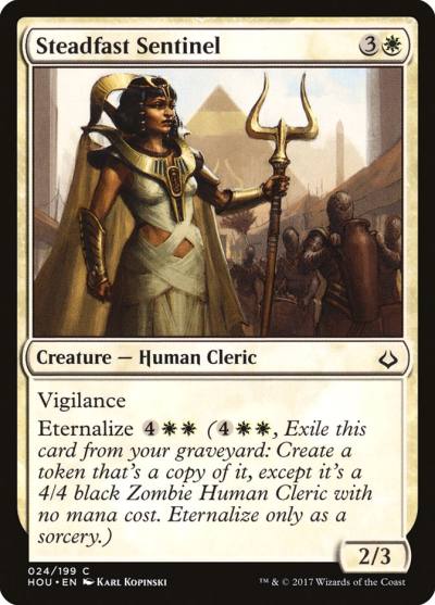 Steadfast Sentinel HOU-24 Hour of Devastation Magic card