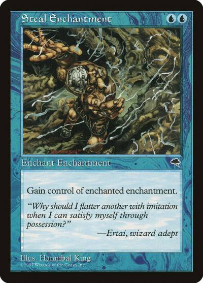 Steal Enchantment TMP-90 Tempest Magic card