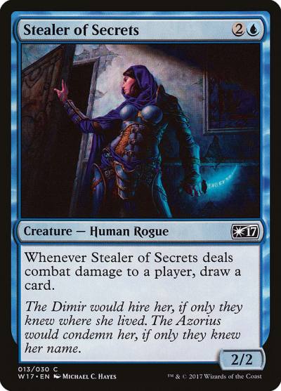 Stealer of Secrets W17-13 Welcome Deck 2017 Magic card