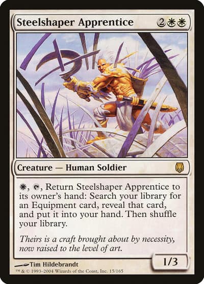 Steelshaper Apprentice 15 Darksteel Magic card