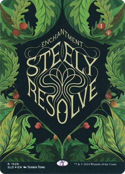 Steely Resolve // Steely Resolve SLD-1326 Secret Lair Drop Magic card