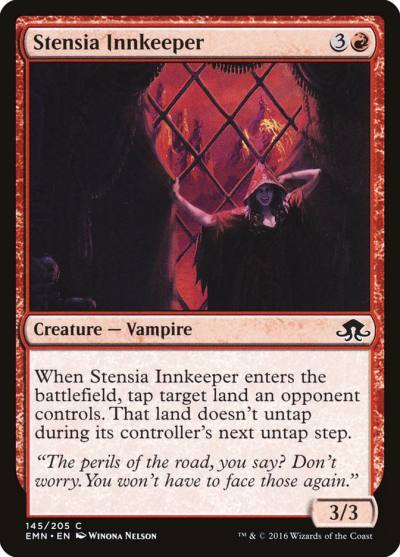 Stensia Innkeeper 145 Eldritch Moon Magic card