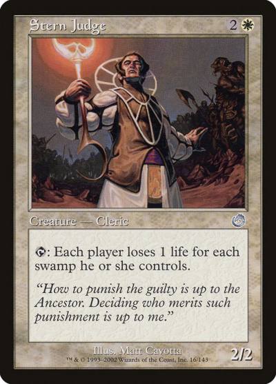 Stern Judge 16 Torment Magic card