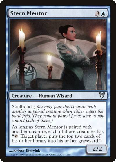 Stern Mentor 77 Avacyn Restored Magic card