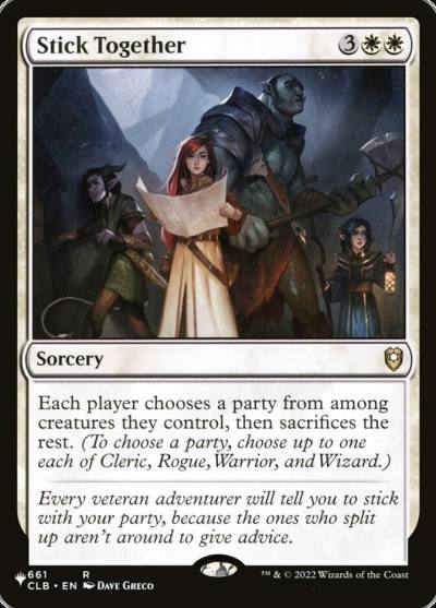 Stick Together PLST-CLB-661 The List Magic card